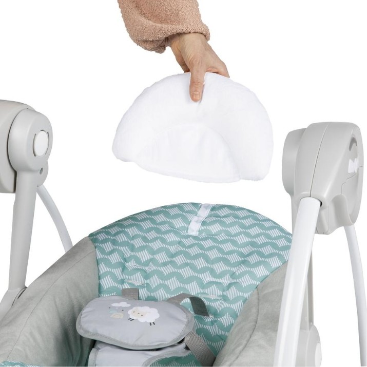 Электрические качели Bright Starts Ingenuity Swingity Swing Goji (12536)