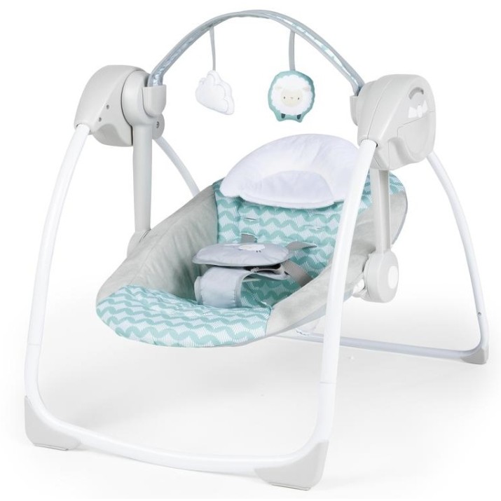 Электрические качели Bright Starts Ingenuity Swingity Swing Goji (12536)