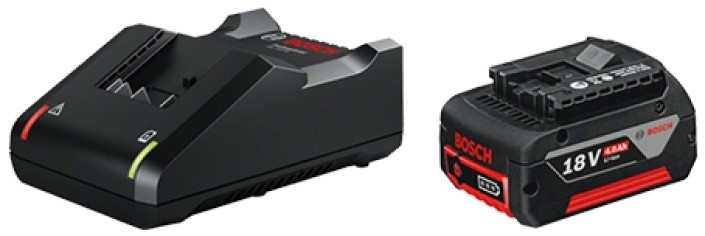 Acumulator + încărcător Bosch GAL 18V-40 (B1600A019S0)