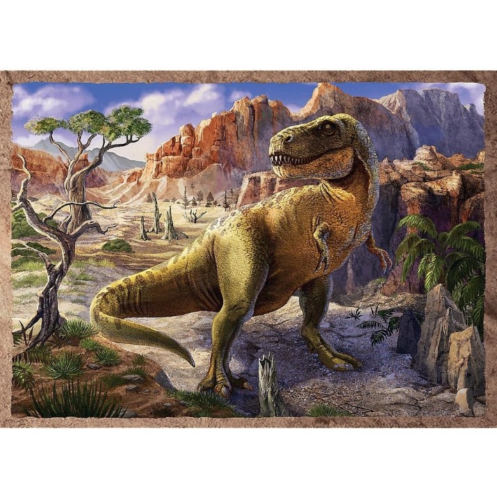Пазл Trefl 4in1 Interesting dinosaurs (34383)
