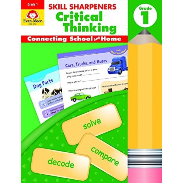 Книга EM Skill Sharpeners Critical Thinking Grade 1 (9781629383491)