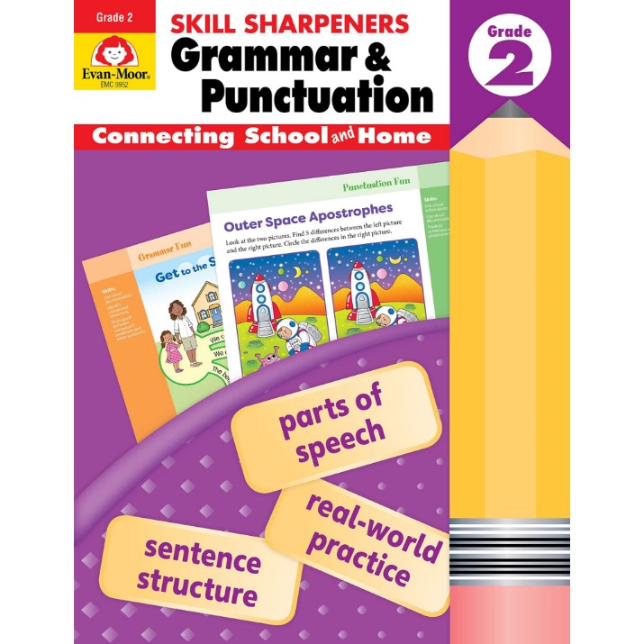 Книга EM Skill Sharpeners Grammar&Punctuation Grade 2 (9781629388700)