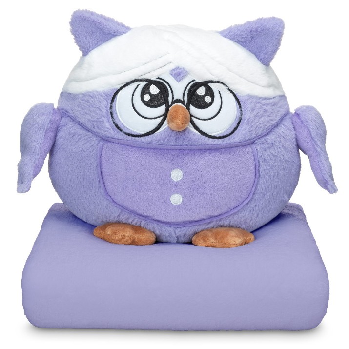 Плед-игрушка Dormeo Emotion Owl Family Grandma