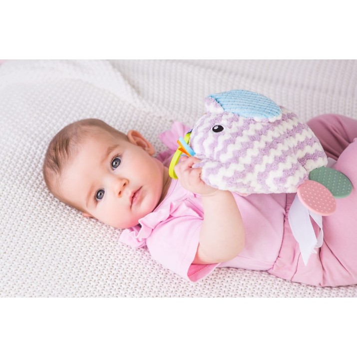 Jucărie pentru pătuturi si carucioare BaliBazoo Knit Elephant (80425)