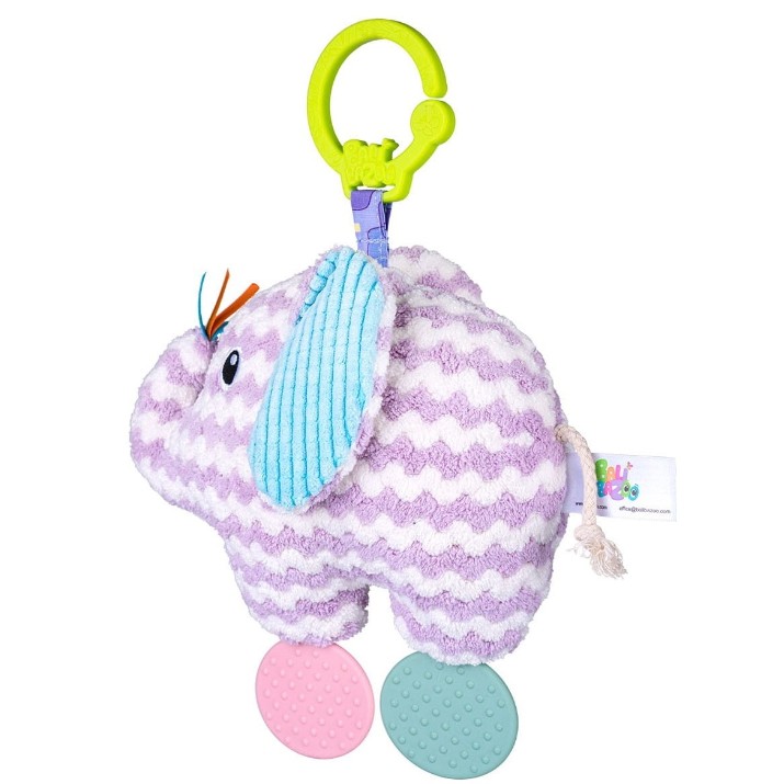 Jucărie pentru pătuturi si carucioare BaliBazoo Knit Elephant (80425)