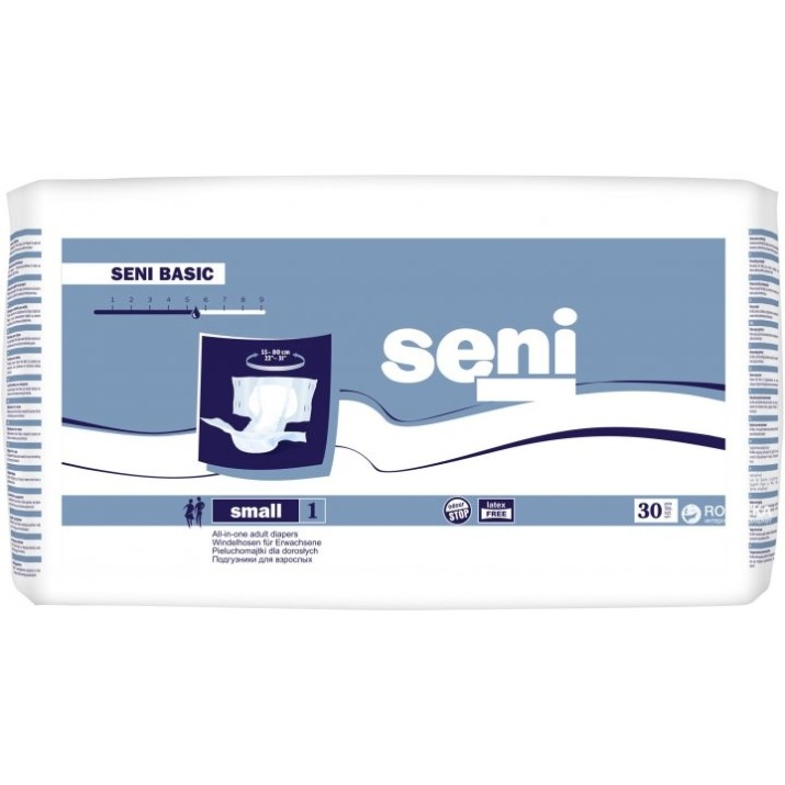 Подгузники для взрослых Seni Basic Small 1/30pcs