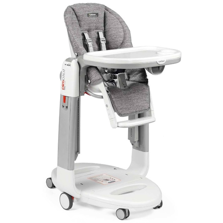 Scaun de masa Peg Perego Tatamia Follow Me Wonder Grey