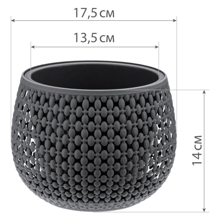 Ghiveci M Plastik Пирула M3100