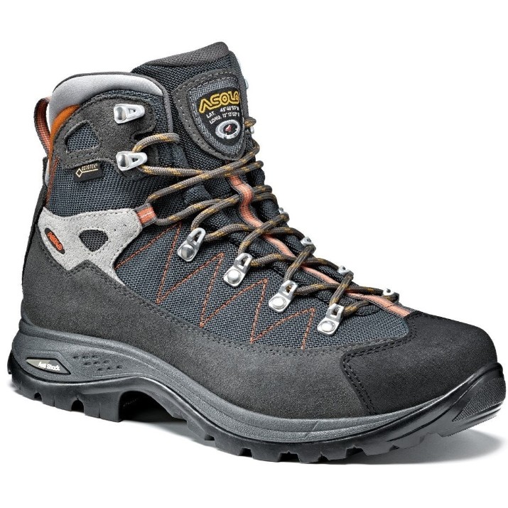 Ботинки мужские Asolo Finder GV Grafite/Gunmetal/Flame (A2310200.A661) 46