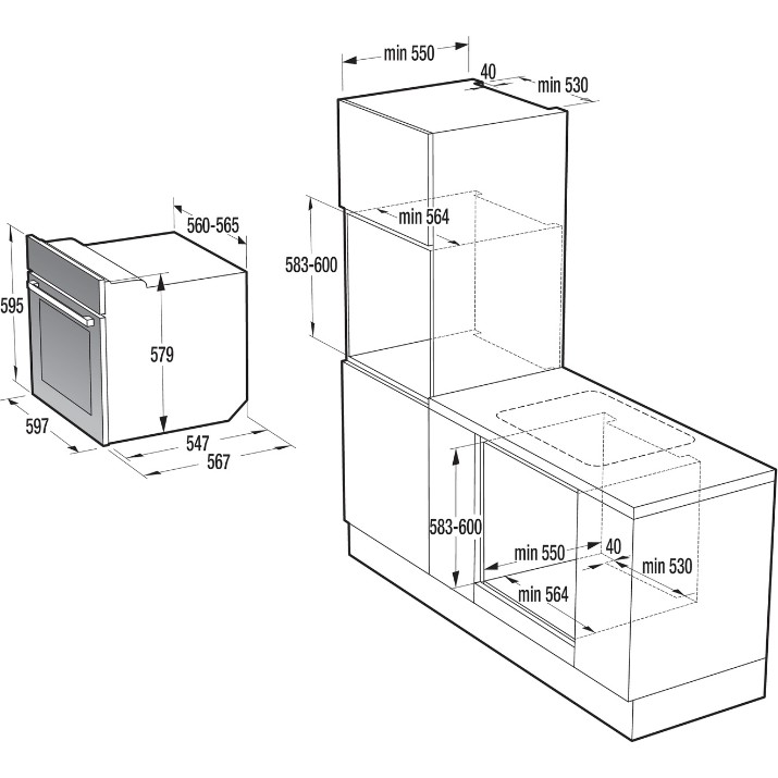 Cuptor electric Gorenje BOP737E20XG