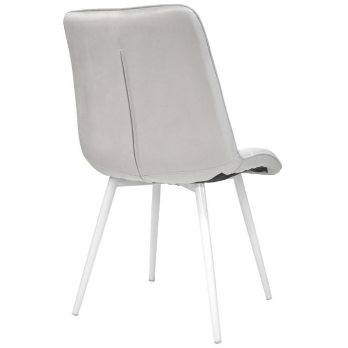 Scaun Deco Capella Grey/White Legs