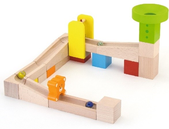 Cuburi Viga Marble Run 49pcs (51619)