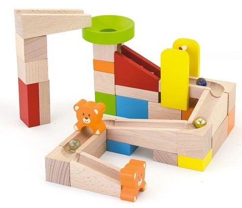Cuburi Viga Marble Run 49pcs (51619)