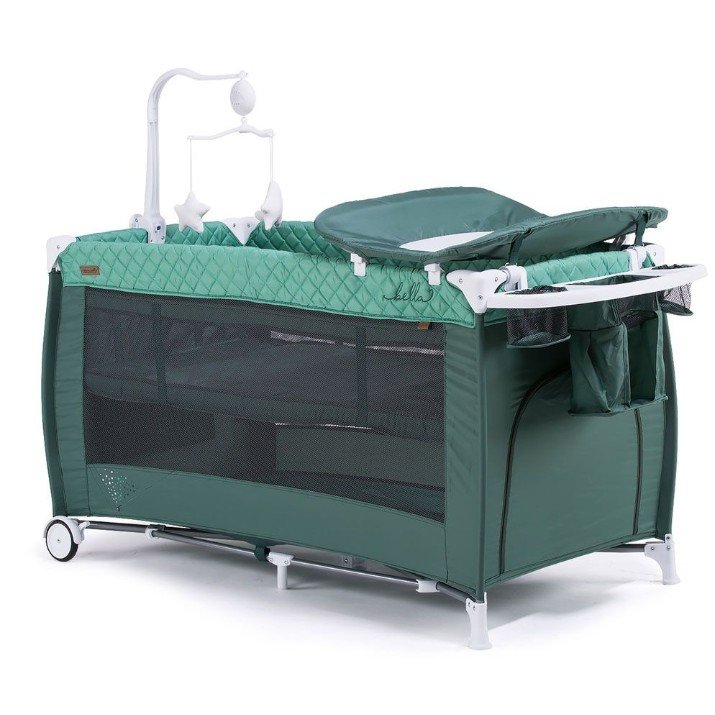 Pătuț pliabil Chipolino Bella (KOSIB0213PN) Pine