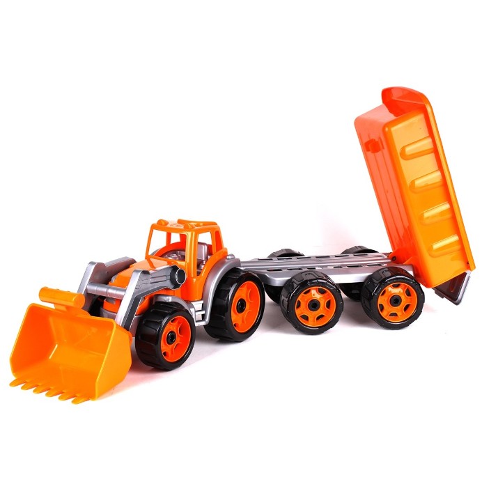 Tractor cu cupă și remorcă Technok 3688