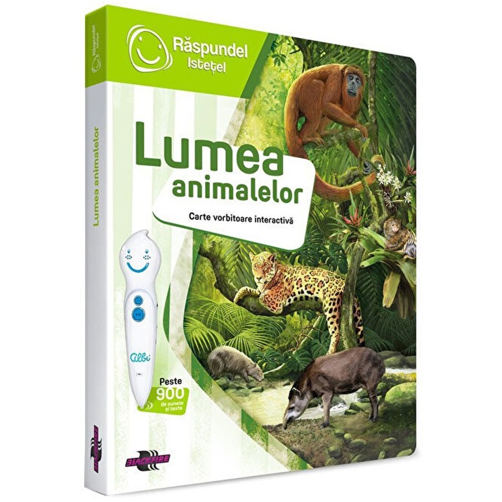Развивающая книжка для малышей Raspundel Istetel Lumea Animalelor (9788087958643)