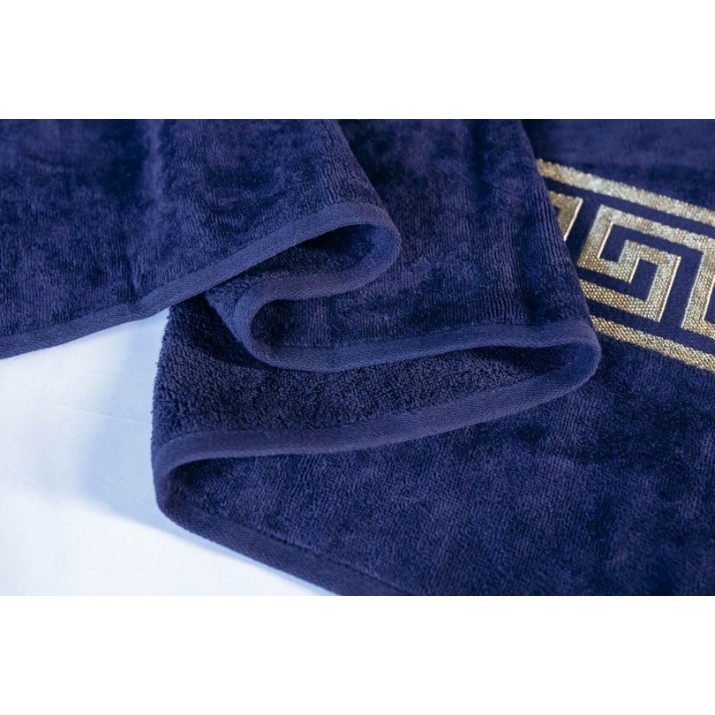 Cuvertura Samo Grecia 150x200cm Marine Blue Mahra