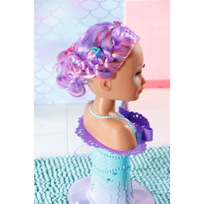 Trusa de coafura pentru copii Zapf Baby Born Sirena (830550)