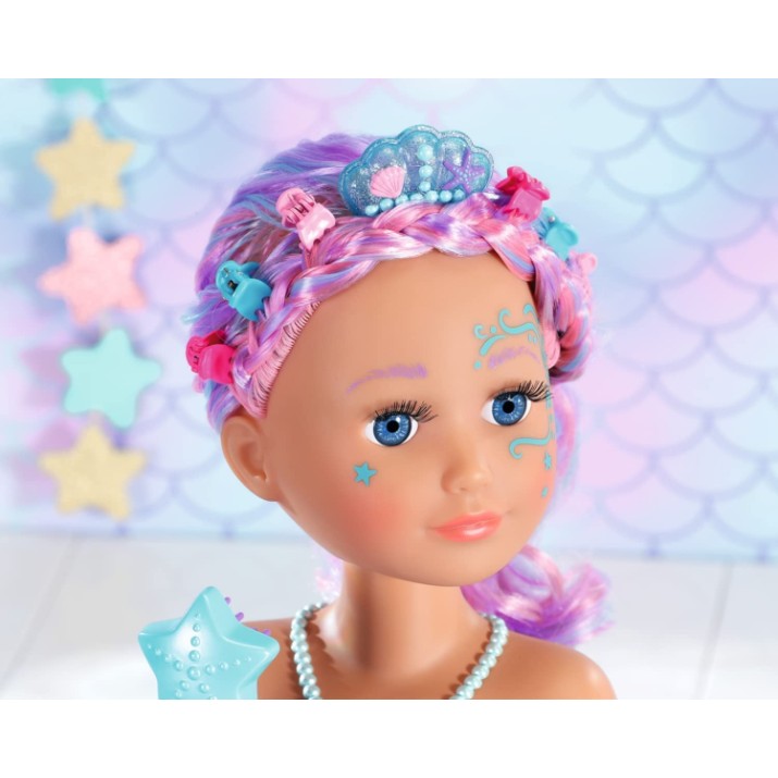 Trusa de coafura pentru copii Zapf Baby Born Sirena (830550)