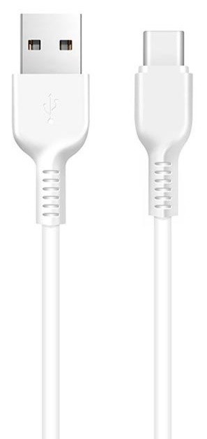 Cablu USB Hoco X20 Flash Type-C White