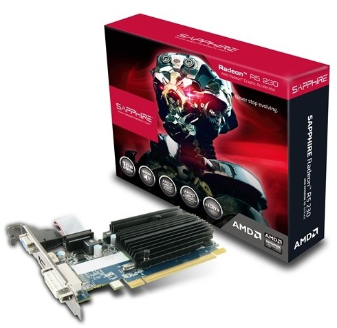 Placă video Sapphire Radeon R5 230 1Gb DDR3 (11233-01-10G)
