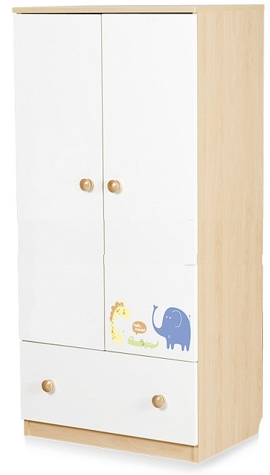 Детский шкаф Chipolino Animals (DGL0052ANIM)
