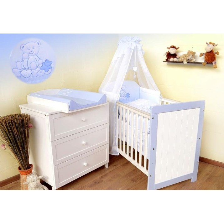 Кроватка Albero Mio Porto Blue