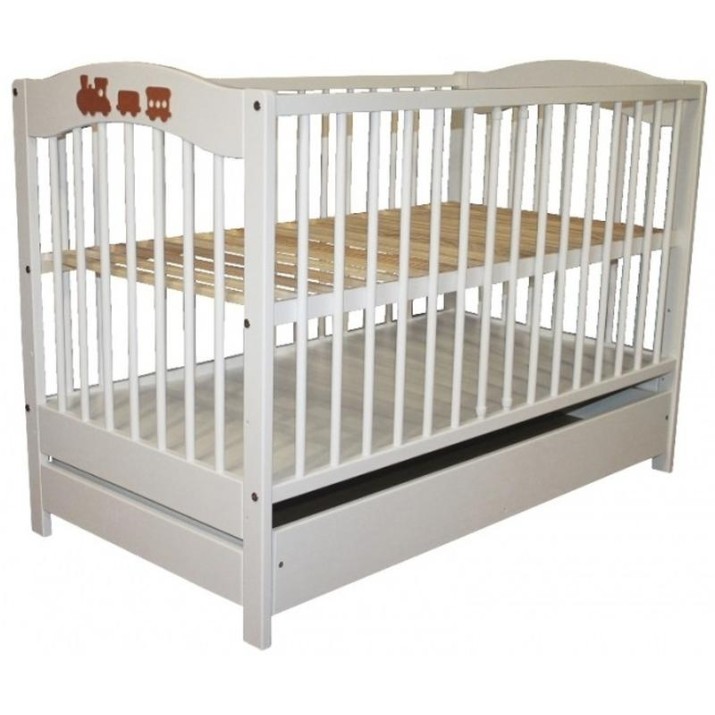 Кроватка Albero Mio Radek V White Drawer