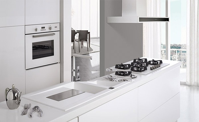 Кухонная мойка Elleci Sirex 400 96 White (EVI40096)