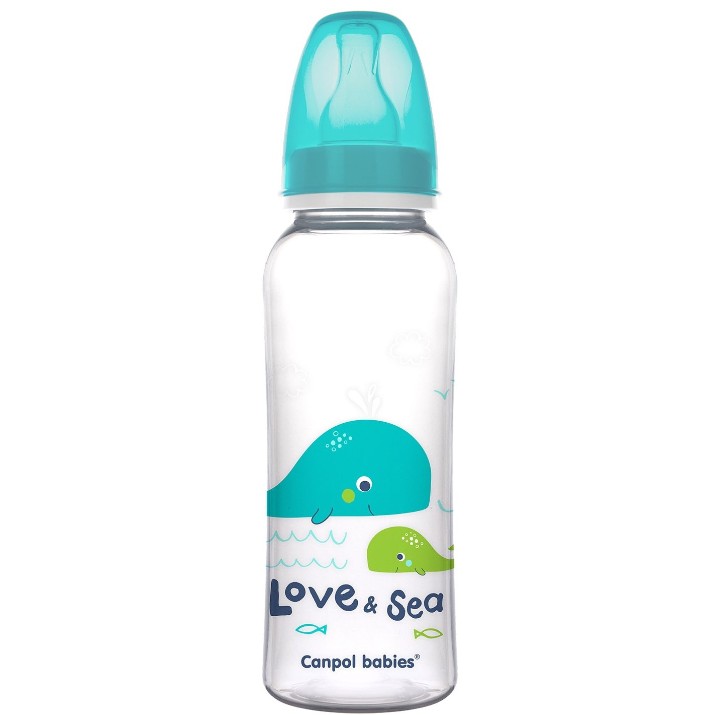 Biberon pentru bebeluș Canpol Babies Love&Sea 250ml (59/400)