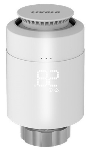 Умная беспроводная термоголовка для радиатора Livolo VL-SHQ010 White