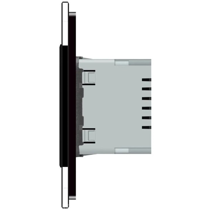 Встраиваемый светильник для лестницы Livolo VL-C701JD-12 Black