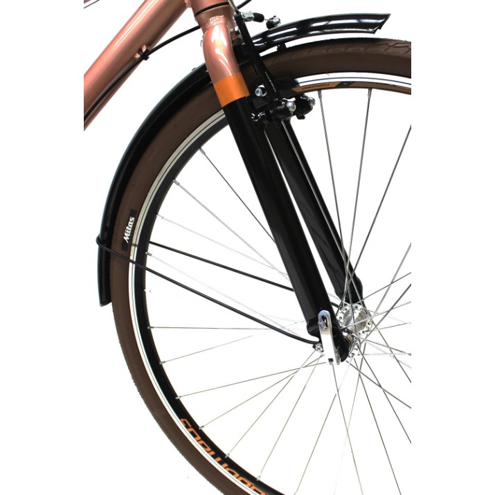 Велосипед Forward Corsica 28 (2020) Black/Brown