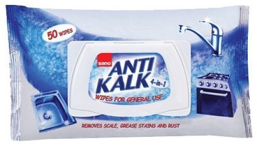 Салфетка для уборки Sano 4in1 Anti Kalk Universal 50pcs (823374)