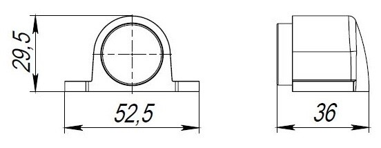 Ограничитель для двереи Punto DS PF-52 SN-3