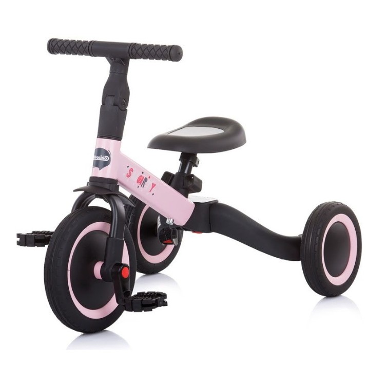 Детский велосипед Chipolino Smarty 2in1 Pink (TRKSM0204LP)