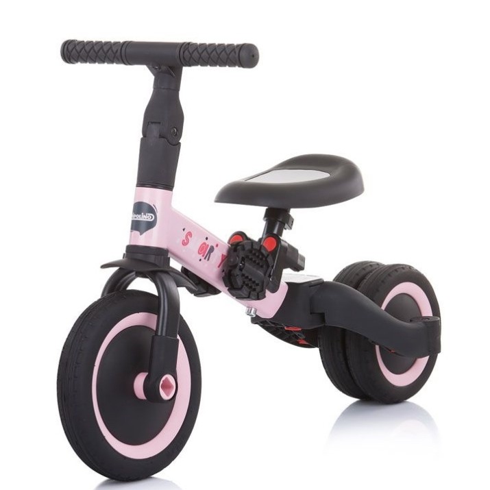 Детский велосипед Chipolino Smarty 2in1 Pink (TRKSM0204LP)