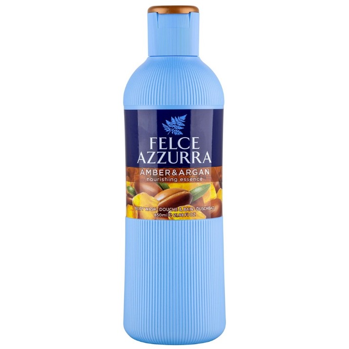 Gel de duș Felce Azzurra Amber-Argan 650ml (68034)