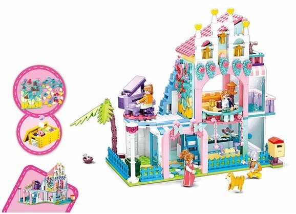 Set de construcție Sluban Girls Dream Apartment (B0973)