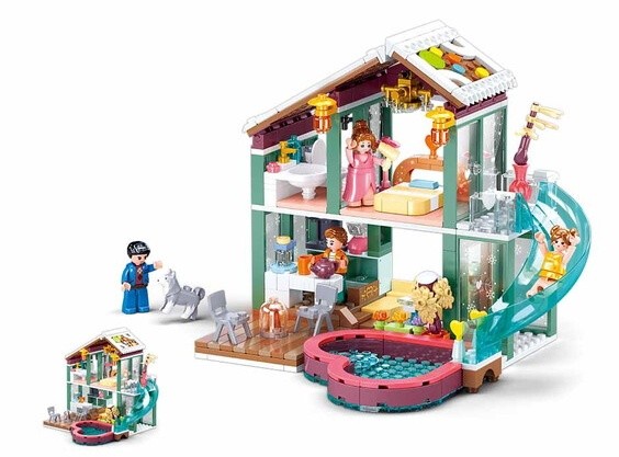 Set de construcție Sluban Girls Dream Resort (B0961)