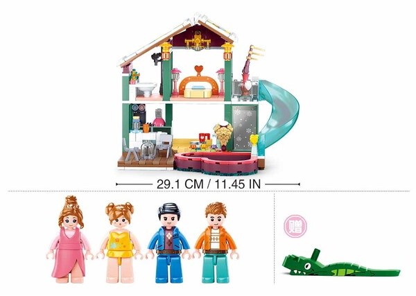 Set de construcție Sluban Girls Dream Resort (B0961)