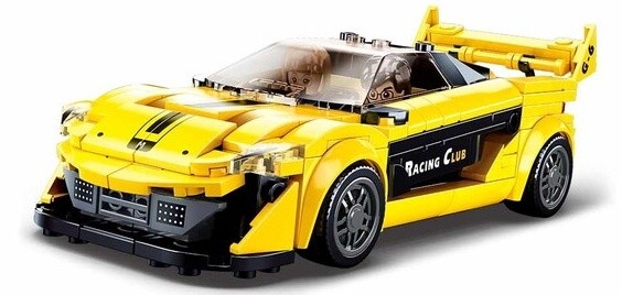 Конструктор Sluban Model Bricks Racing Car English (B0956)