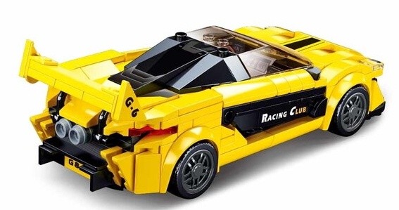 Конструктор Sluban Model Bricks Racing Car English (B0956)