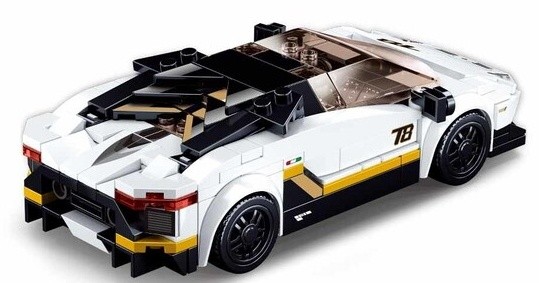 Конструктор Sluban Model Bricks Racing Car Italy (B0957)