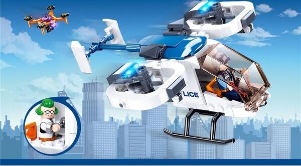 Set de construcție Sluban Police Armored Transport (B0823)
