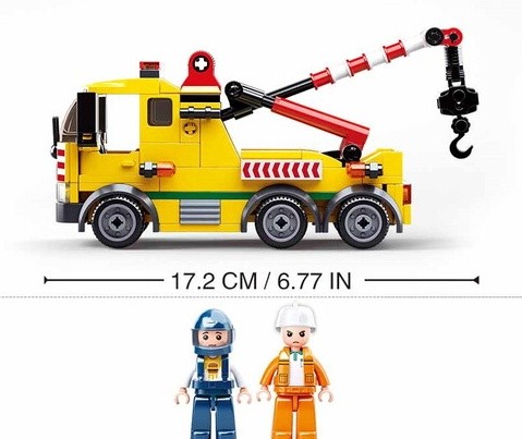 Set de construcție Sluban Town Mobile Crane (B0877)