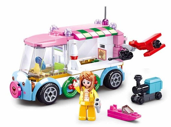 Set de construcție Sluban Town New Year (B0889D)
