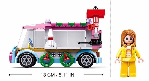 Set de construcție Sluban Town New Year (B0889D)