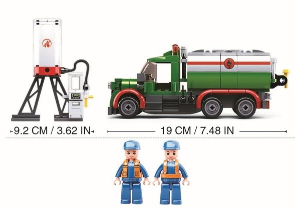 Конструктор Sluban Town Tanker (B0878)