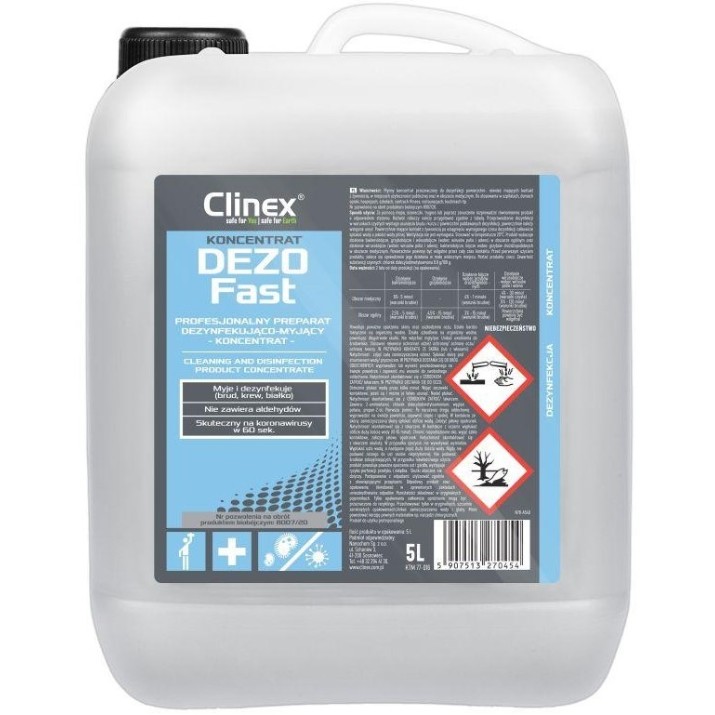 Dezinfectant pentru suprafete Clinex DezoFast 5L